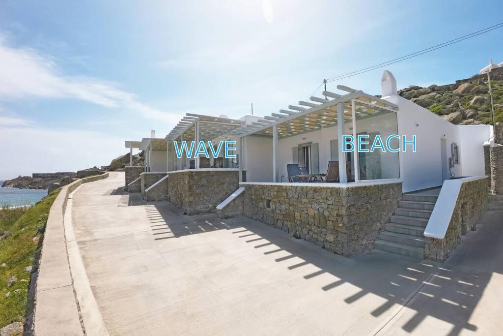 1Path Wave Mykonos Super Paradise Beach House Mykonos Town Esterno foto