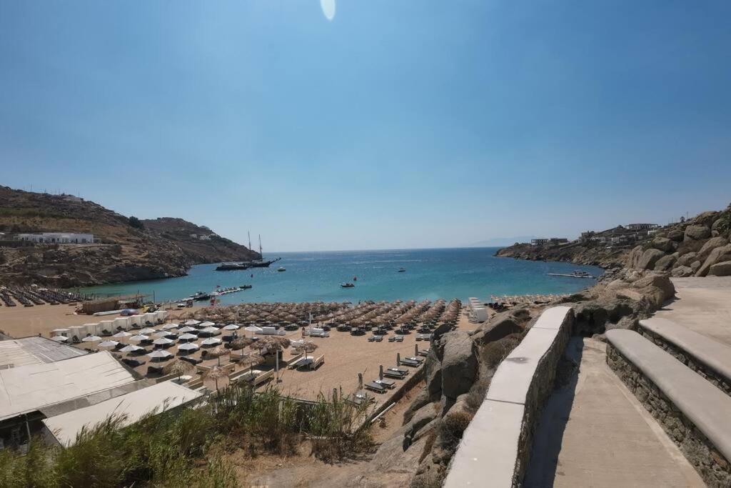 1Path Wave Mykonos Super Paradise Beach House Mykonos Town Esterno foto