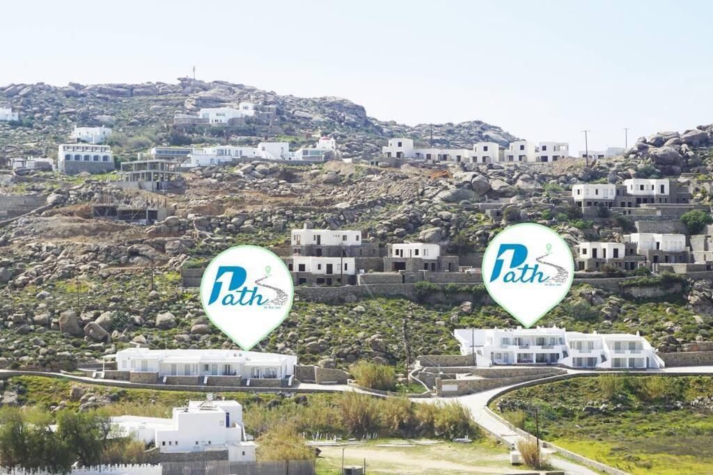 1Path Wave Mykonos Super Paradise Beach House Mykonos Town Esterno foto